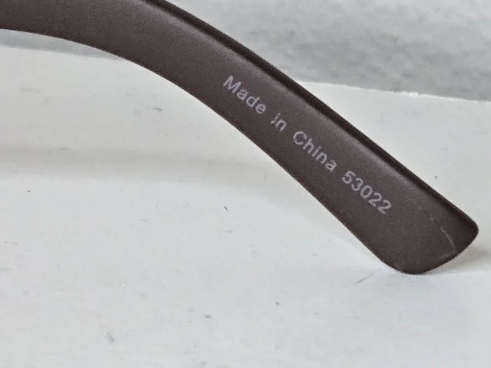 Marc Anthony Aviator Sunglasses Copper Color Metal Frames ~ Brown Arms & Lenses